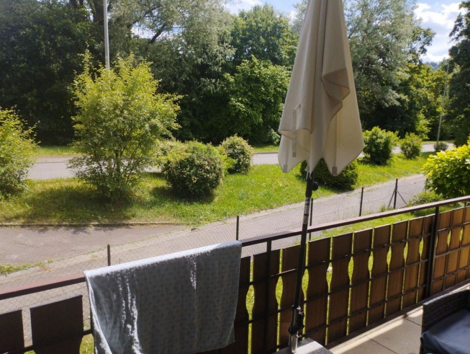 Balkon Erdgeschosswohnung Murrhardt