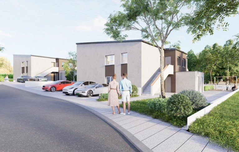 Hausansicht Ilshofen Wohnung Moderne 3,5-Zimmer-Wohnung in Ilshofen - verkauft! -