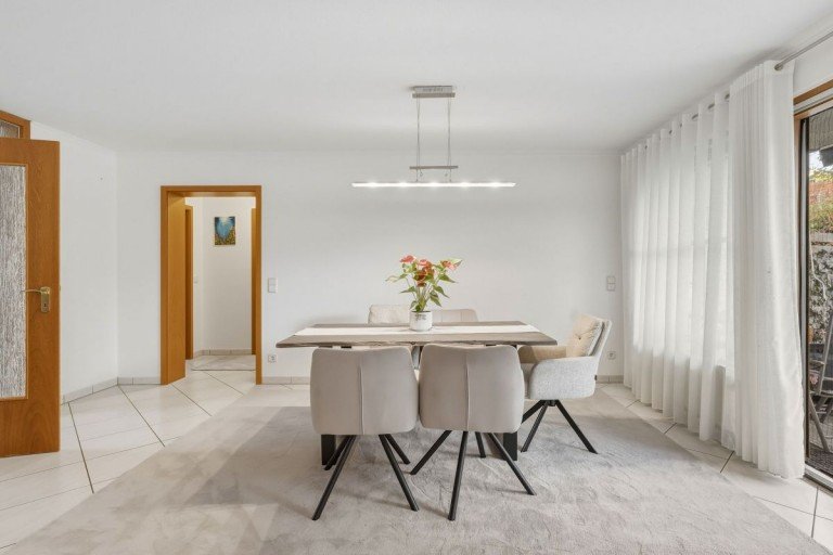 Essbereich Untergruppenbach Erdgeschosswohnung 3-Zimmer-Wohnung mit Terrasse und Garten in ruhiger Wohnlage
