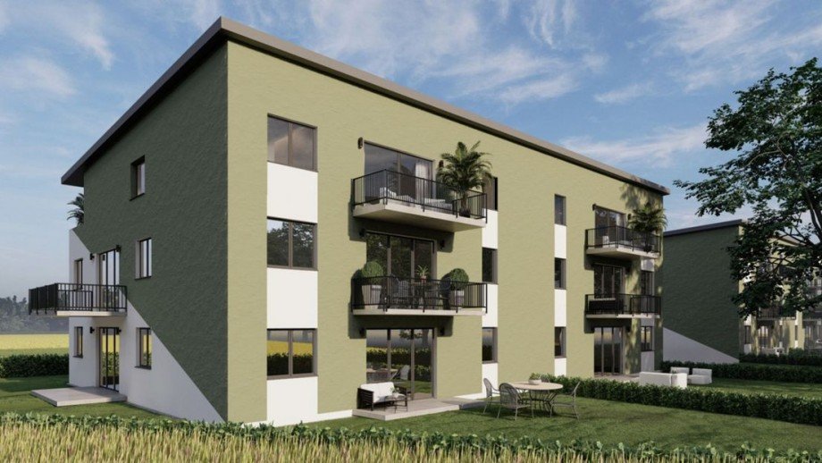 Hausansicht Penthousewohnung Ilshofen