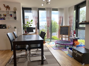Wohnzimmer Essbereich Erdgeschosswohnung Hemmingen