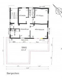 Bild (5910a8ae23f97189f77864469d1d619d): Gepflegtes Zweifamilienhaus - Werkstatt - Terrasse - Balkon - 3 KFZ-Stellpl�tze
