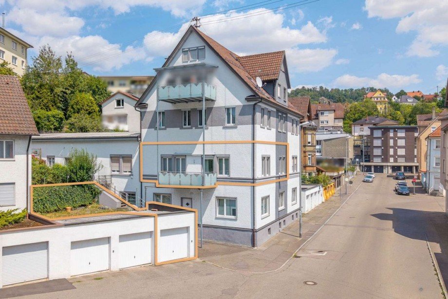 Hausansicht Etagenwohnung Geislingen an der Steige