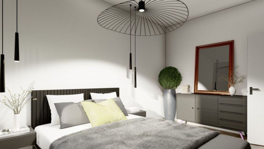 Schlafzimmer Penthousewohnung Ilshofen
