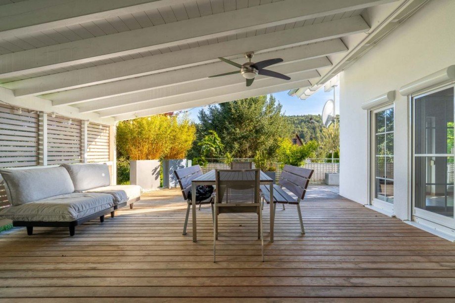 Terrasse Einfamilienhaus Berglen