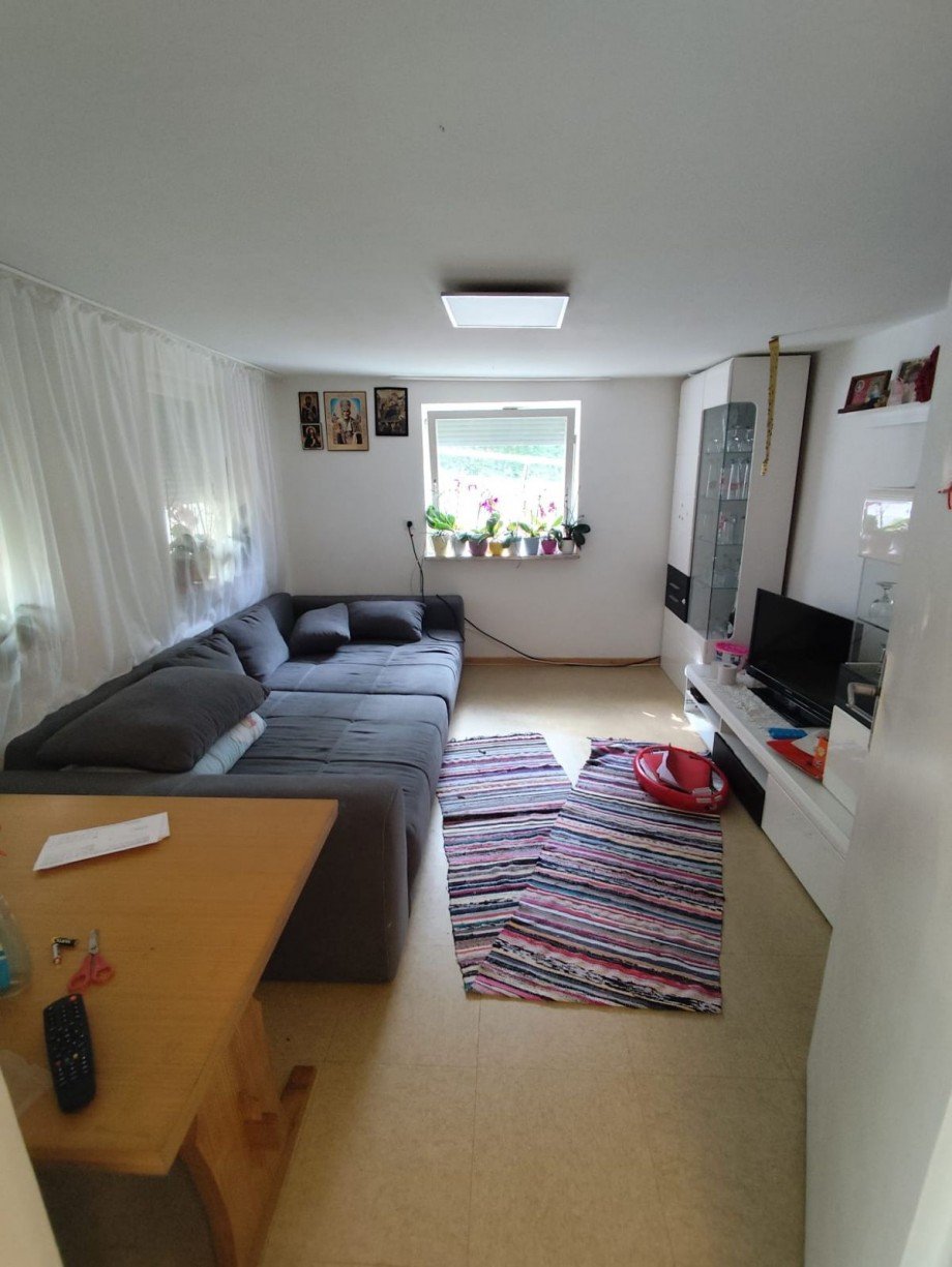 Wohnzimmer Wohnung 2 Mehrfamilienhaus Ilshofen