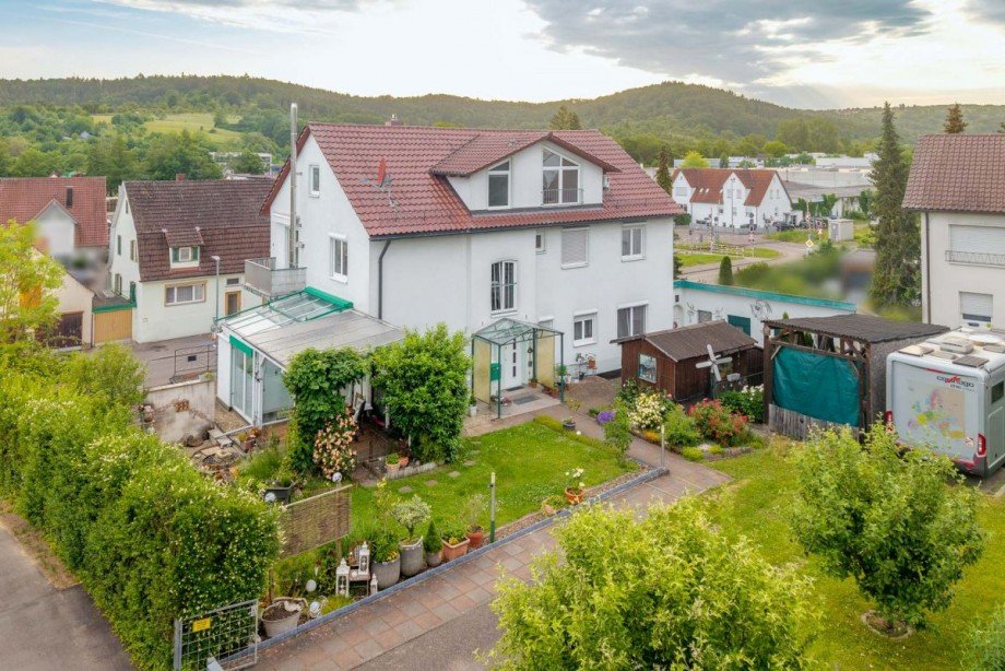 Hausansicht Mehrfamilienhaus Schorndorf