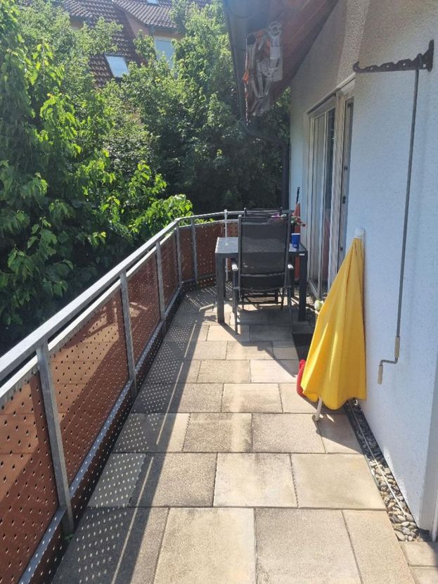 Gro�er Balkon Wohnung Fichtenberg