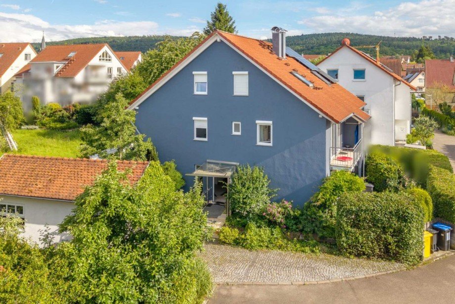 Hausansicht Doppelhaush�lfte Schorndorf