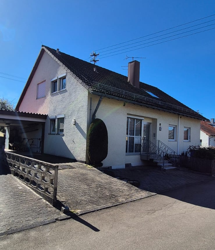 Hausansicht Einfamilienhaus Schw�bisch Gm�nd