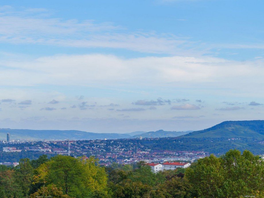 Ausblick �ber Stuttgart Dachgeschosswohnung Stuttgart