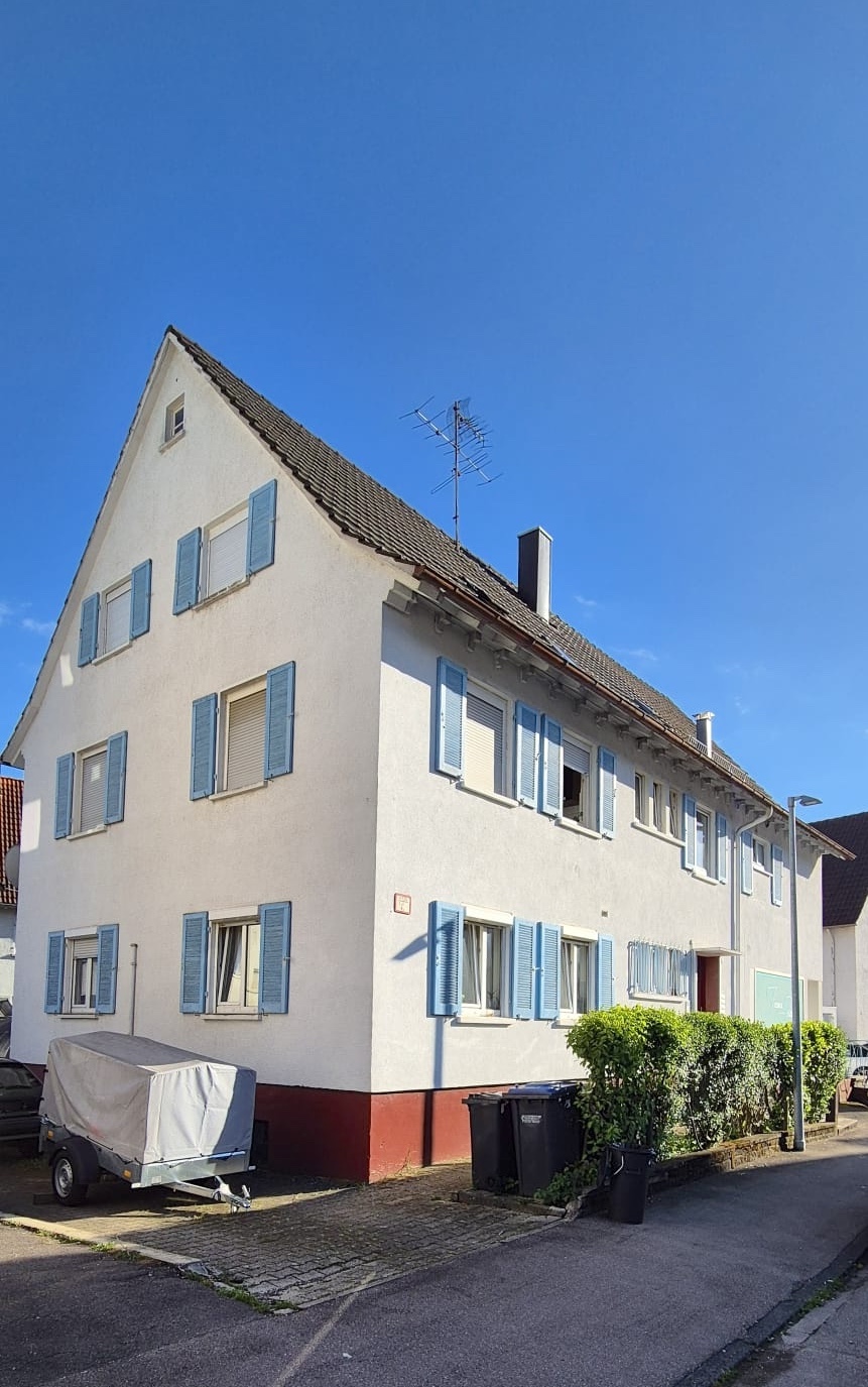 Hausansicht Etagenwohnung Ebersbach an der Fils