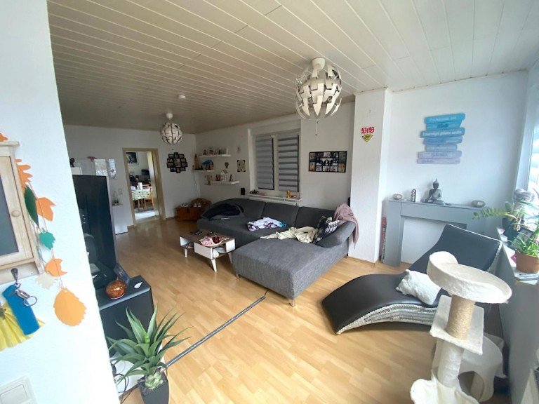 Wohnzimmer Murrhardt Erdgeschosswohnung Gro�e Erdgeschosswohnung in idyllischer Lage in Murrhardt