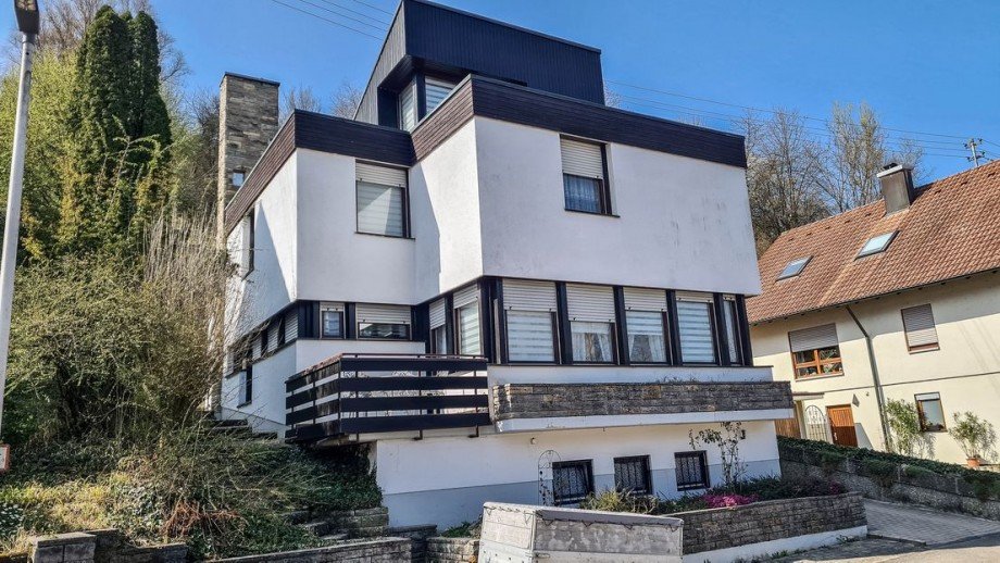 Frontansicht Einfamilienhaus Murrhardt
