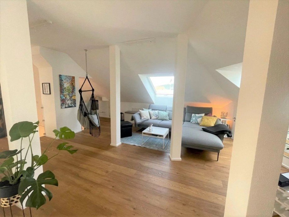 Wohnzimmer Penthousewohnung Schw�bisch Gm�nd